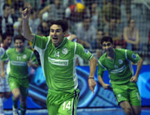 Daniel, Gabriel and Luis: Boomerang won again! (Photo courtesy: Enrique Serrano - LNFS)