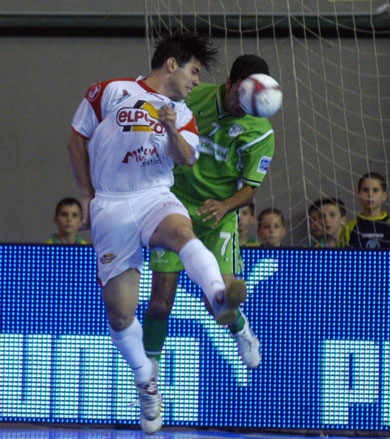 Lenisio vs Andreu (Photo courtesy: LNFS)