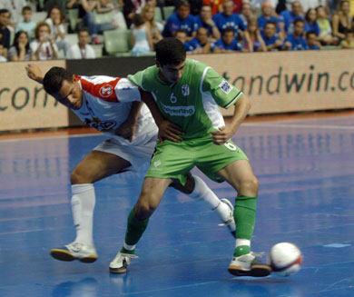 Vinicius vs Gabriel (Photo courtesy: LNFS)