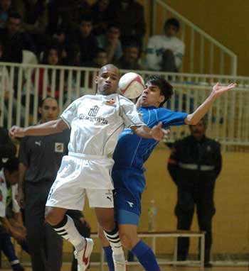 Lukaian (Caja Segovia) vs Daniel (URJC Mostoles) (Photo courtesy: LNFS)