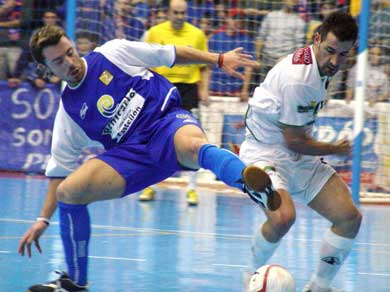 Nano Modrego vs Raul Izquierdo (Photo courtesy: LNFS)