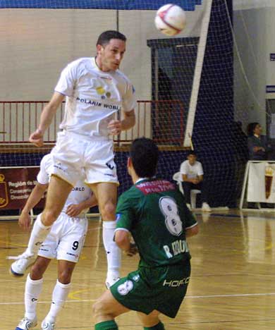 David Marin vs Raul Izquierdo (Photo courtesy: LNFS)