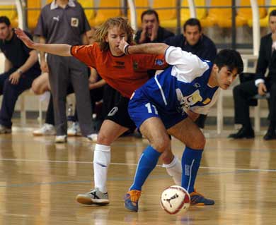 Davichin vs Oscar Redondo (Photo courtesy: LNFS)