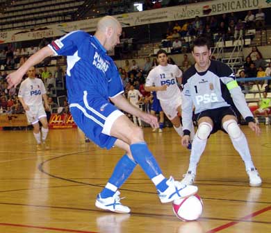 Seco vs Paco Sedano (Photo courtesy: LNFS)