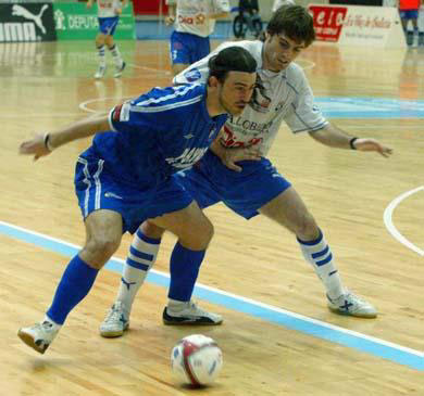 Nando Grana vs David (Photo courtesy: LNFS)