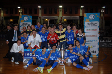 Alter Ego Luparense, Super Cup Winner! (Photo courtesy: Divisione Calcio a 5)