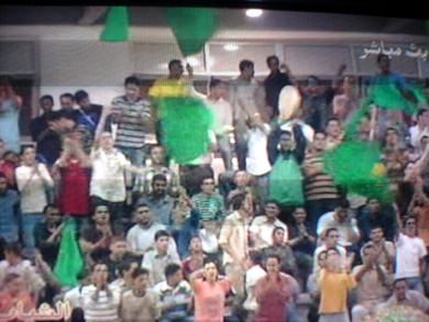Futsal fever in Masrata! (Photo courtesy: Hussein Budejaja)
