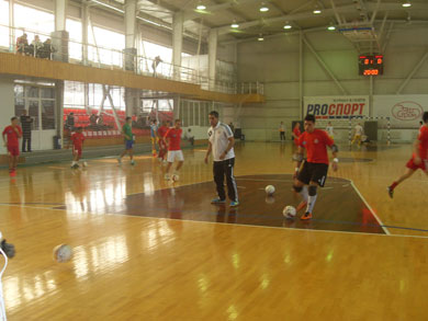 Marcelo Gallina, Kairat's gks coach ...