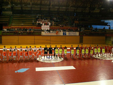 Macedonia vs Poland, before the match (Photo courtesy: Polish FA)