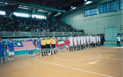 Malaysian National team and Shensa in a recent friendly match