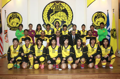 Malaysia Women National Team (Photo courtesy: Malaysian FA)