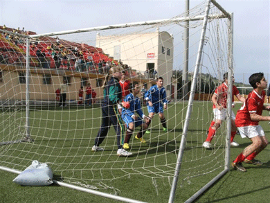 Futsal Festival for schools in Malta (Photo courtesy: Maltese FA)