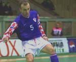 Mico Martic in action for Croatia ...