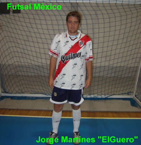 Jorge Martines, new player of River Plate (Photo courtesy: Futsal Mexico)