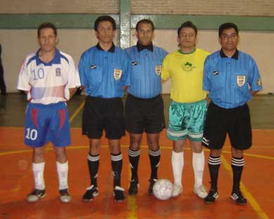 Before the final match (Photo courtesy: Futsal Mexico)