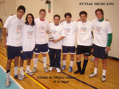 Estado De Mexico, runner up (Photo courtesy: Futsal Mexico)