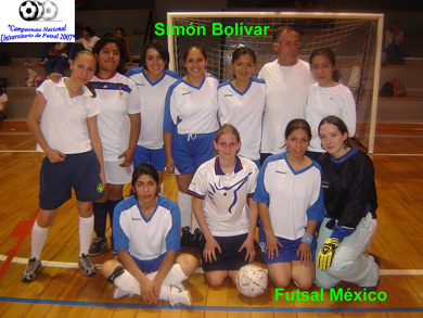 Simon Bolivar (Photo courtesy: Fernando P�rez -Futsal Mexico)