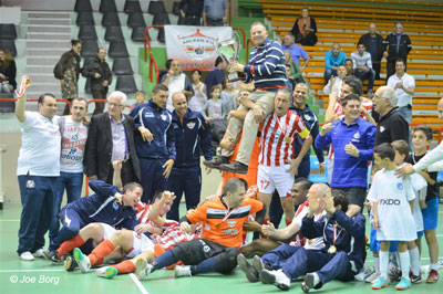 Balzan FC - FXDD Futsal KO Champions (Photo courtesy: Malta Futsal Association)