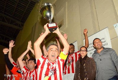 Balzan FC - FXDD Futsal KO Champions (Photo courtesy: Malta Futsal Association)