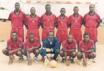 Mfandena futsal team, cup winner