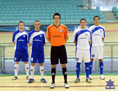 Manchester Futsal Club have officially announced a groundbreaking kit sponsorship for the 2010/11 season (Photo courtesy: Manchester Futsal)