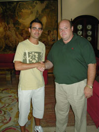 Minambres, last arrival in Mostoles (Photo courtesy: Futbol Sala Mostoles)