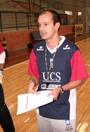 Morruga, new coach of UCS/Metalcorte (Photo courtesy: UCS)