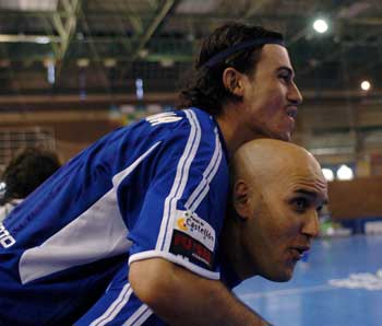 Italy will count on a great Brazilian couple in Taipei: Nando Grana and Seco (Photo courtesy: Enrique Serrano - LNFS)