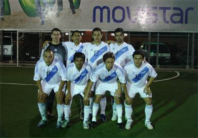 Guatemalan National team (Photo courtesy: Futsal Guatemala)