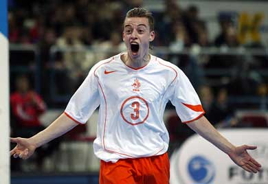 Dick Hulshorst played an unforgettable match against Czech Republic (Photo courtesy: Joe Pepler - UEFA.com)