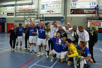 FC Marlene got the double: Dutch league and Cup Winners, what a season guys! (Photo courtesy: Leo Giovannangelo)