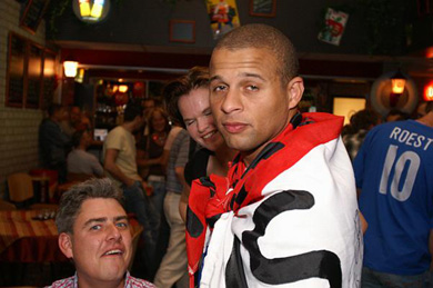 Is Kenneth Goudmijn still sober??!! (Photo courtesy: Leo Giovannangelo)