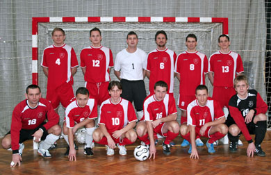 Slovakian National team (Photo courtesy: Futsal Slovakia)