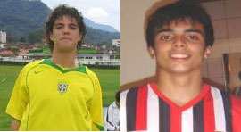 Netto and Andr�, new signings for Brussels Utd (Photo courtesy: Fabrizio Correra Web Site)