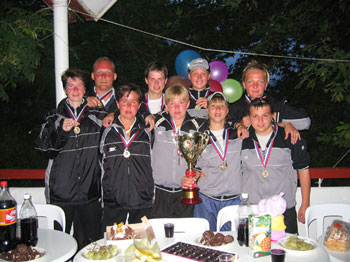 Neva, Russian Futsal Association Women Futsal Cup 2004/2005 Winner (Photo courtesy SUPERLEAGUE)