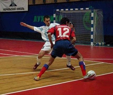 Georgy Somkhishvili vs Roman Glavatskikh  (Photo courtesy: CSKA)