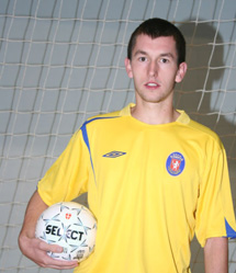 Tihomir Novak, brand new talent of Croatian futsal (Photo courtesy: Gospic Official Web Site)
