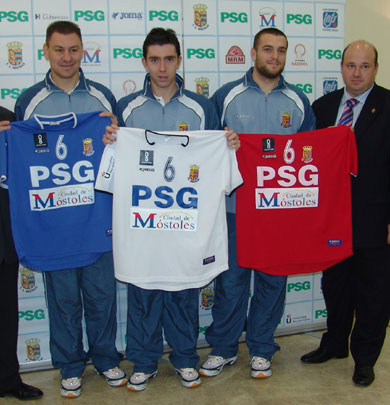 Nuno, Rafita and Cogorro will try to make stronger PSG Mostoles (Photo courtesy: PSG Mostoles)
