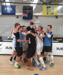 Northern claim maiden national futsal title (Photo courtesy: NZF)