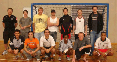 New Zealand training for the OFC Champs (Photo courtesy: Capital Futsal)