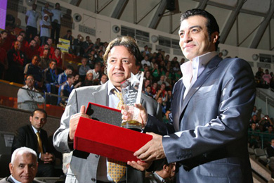 Omar Almokhtar Futsal Cup 2010: opening ceremony (Photo courtesy: Haitm Dandi)