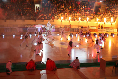 Omar Almokhtar Futsal Cup 2010: opening ceremony (Photo courtesy: Haitm Dandi)