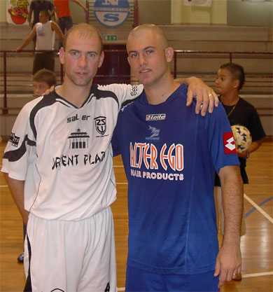 Dennis Kroes and Nando Grana (Photo courtesy: Orient Plaza)
