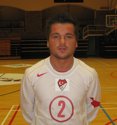 Turkish National team player Cihan Ozcan (Photo courtesy: Booming Futsal)