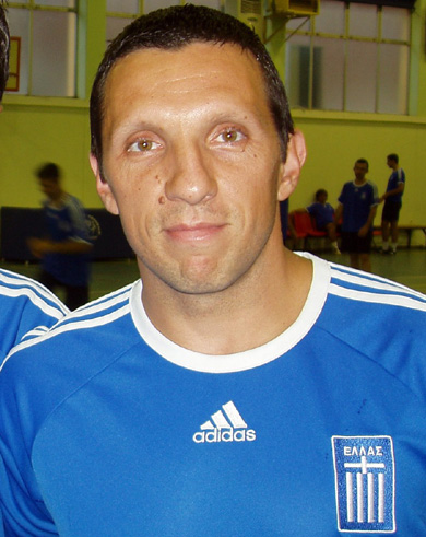 Costas Pappas, new player of Platon (Photo courtesy: Costas Chryssafis - Sala News)
