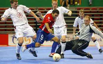 Carlos Villalba*s support was not enough for Paraguay to avoid defeat against USA (Photo courtesy: Leadtek Sports)