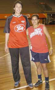 A picture from the Paraguayan Women National team training session (Photo courtesy: ABC Digital Asuncion)