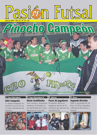 Pasión Futsal, August 2005