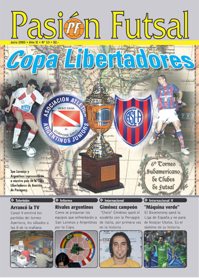 Pasi�n Futsal, July 2005