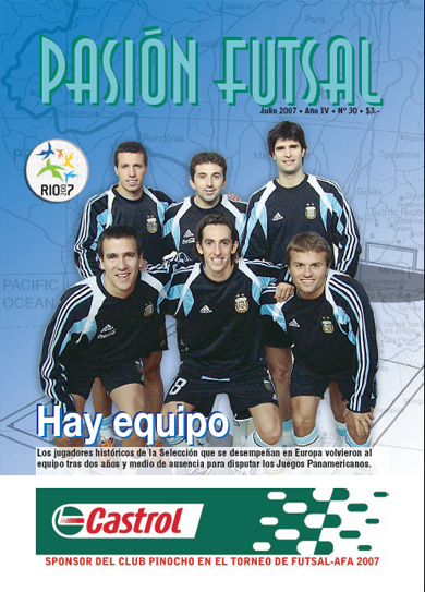 Pasi�n Futsal, July 2007
